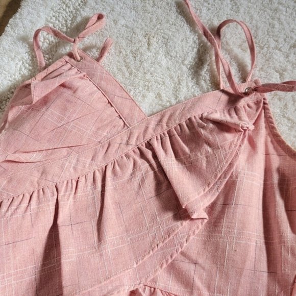 PINK LILY peplum top - Picture 2 of 3